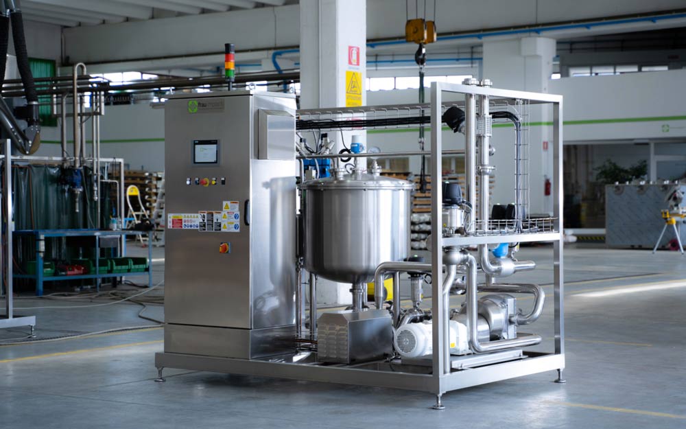 نظام أجهزة بسترة الحليب المتطور